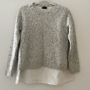 Club Monaco Sweater with Built in Shirt